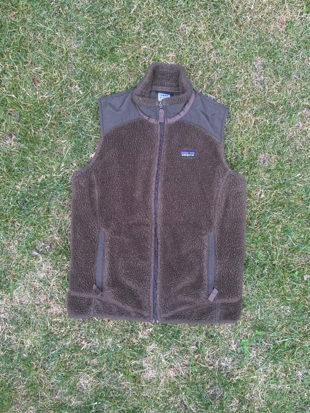 Patagonia Brown Sherpa Fleece Vest